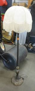 lot 339 image: Vintage lamp 57 inches tall
