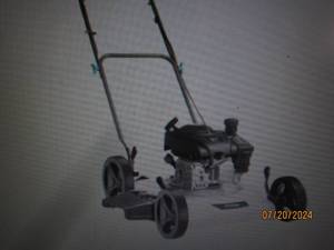 lot 27 image: Pulsar 21 200cc Side-Discharge Push Gas Lawn Mower used
