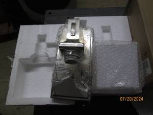 lot 60 image: 2 new craftmade urbane wall sconces...