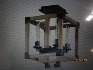 lot 95 image: new craftmade lighting cubic 4-light semi flush mount light