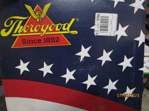 lot 137 image: thorogood 6 inch signiture series safety toe boot size 9 12 D