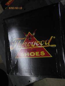 lot 158 image: thorogood 8 inch side zip jump boot gen flex size 9m mens and 11 m womens