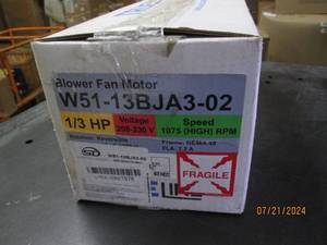 lot 200 image: blower fan motor w51-13bja3-02 13 hp