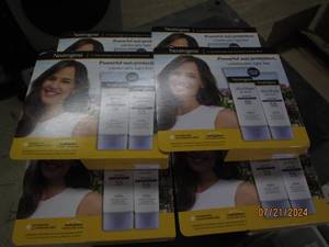 lot 212 image: 6 packages of 2 neutrogena ultra sheer dry-touch spf 55 sunscreen