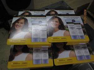 lot 216 image: 6 packages of 2 neutrogena ultra sheer dry-touch spf 55 sunscreen