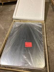 Ta. 24 in. W x 36 in. H Silver Rectangle Framed Mirror Customer Returns See Pictures