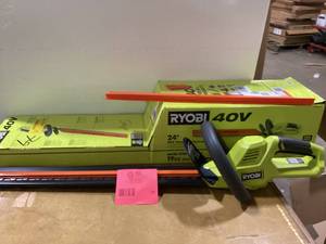 Ryobi 24 in. 40V Hedge Trimmer (Tool-Only) Customer Returns See Pictures