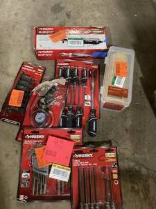 Lot of Assorted Hand Tools and Hardware  Various Models and Conditions  Customer Returns See Pictures
