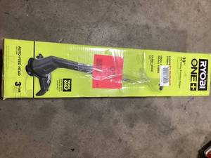 RYOBI ONE 18V 10 in. Cordless Battery String TrimmerEdger (Tool Only)  Customer Returns See Pictures
