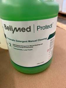 lot 2 image: $$$$ Large Lot of NEW Mixed Containers Belimed Protect Enzymatic & Ultrasonic Cleaning Detergent Concentrates (DescalerDelimer, Low Foam, No Foam, Washer Disinfector, etc.) Plus Instrument Lubricants - Most With Long Expiration Dates