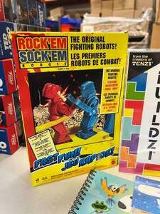 lot 38 image: Lot of NEW&nbspVarious Family Night Adults Kids Childrens Play Time Games (RockEm SockEm, Buildzi, Watch Ya Mouth, etc.)