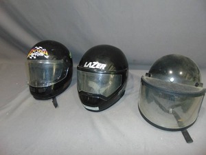 lot 53 image: Mixed Lot of Snowmobile Helmets