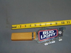 lot 110 image: Bud Light Guitar Shaped Beer Tap