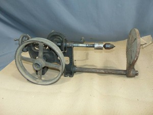 lot 141 image: Vintage Hand Drill Press