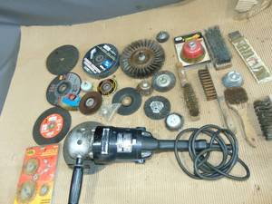 lot 151 image: Craftsman Industrial Disc Sander with Accessories