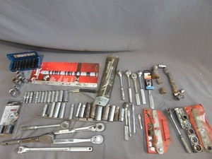 lot 153 image: Mixed Lot of Socket Wrenchs and Sockets