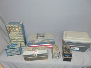 lot 166 image: Mixed lot of StorageToolboxes