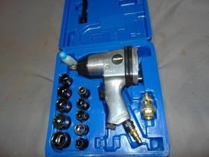 lot 172 image: Impact Wrench with Sockets