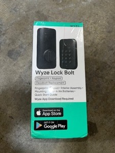 Smart Lock, Fingerprint Keyless Entry, Bluetooth Deadbolt Replacement, In-App Monitoring and Scheduled Access