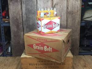 lot 106 image: Grain Belt Pony 36 and 6 Pack Bottles