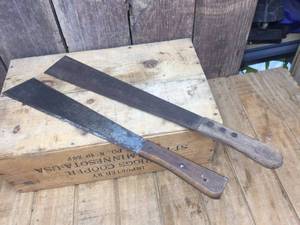 lot 137 image: 2 Vintage Machetes