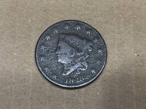 lot 163 image: 1828 U.S. Large Cent - G 4