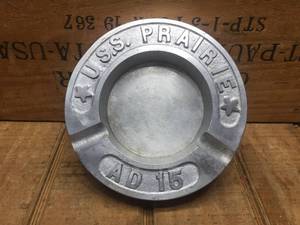 lot 177 image: Vintage U.S.S. Prairie AD-15 Ashtray