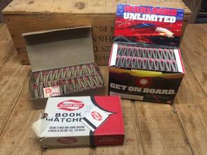 lot 176 image: Vintage Packs Match Books