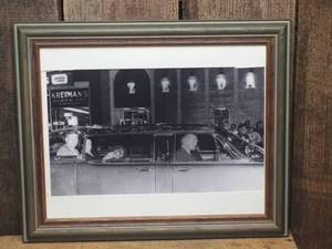 lot 198 image: JFK et. al. in Limo In Front Of ZELDAS - Picture