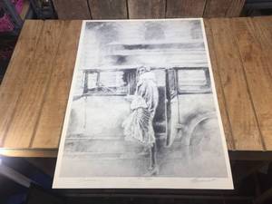 lot 208 image: J.L. Hendershot Signature Limousine Litho