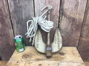 lot 232 image: Roloff N10 Boat Anchor - Kaukauna Wis