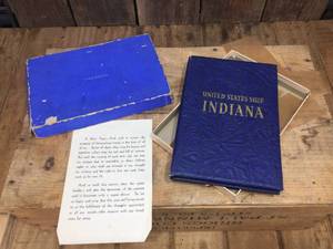 lot 234 image: 1944 U.S.S. Indiana Date Book with Pics