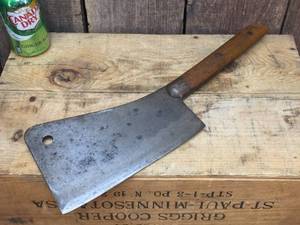 lot 265 image: Vintage Nichols Bros. #9 Cleaver