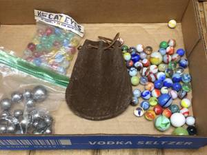 lot 269 image: Older Marbles - Vito - Steel - Shooters - Some Interesting
