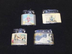 lot 280 image: Vintage GirlBabe Lighters - Including Marilyn