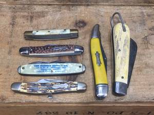 lot 151 image: 6 Pocket Knives