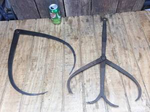 lot 242 image: 2 Antique Machinist CaliperMeasuring Tools