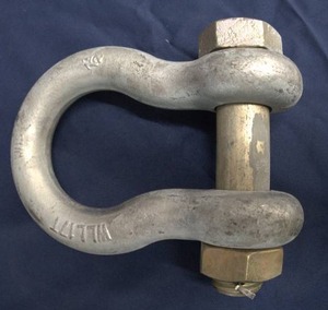 17T SHACKLE WITH SCREW PIN
