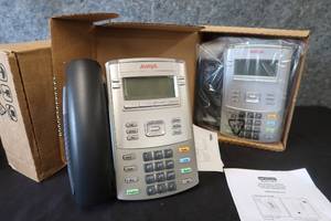 2 NEW IN BOX AVAYA TELEPHONES