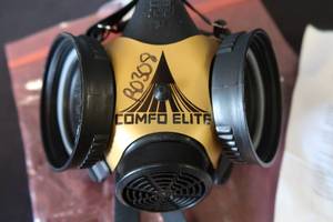 NEW MSA COMFO ELITE 12 FACE RESPIRATOR