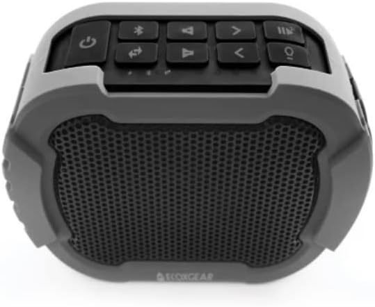 lot 713 image: ECOXGEAR Eco Roam 30 Small Rugged IPX67 Waterproof BT Speaker (Gray)
