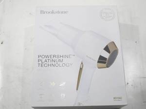 lot 725 image: Brookstone Powershine Platinum Professional Blow Dryer - White