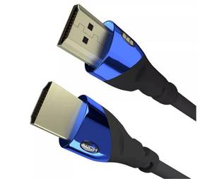 lot 816 image: Monster 8K HDMI Cable Ultra High-Speed Cobalt 2.1 HDMI Cable - 48Gbps with eARC, 8K at 60Hz for Superior Video and Sound Quality  12FT