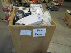 lot 113 image: Pallet of Store Overstock Store and Ecommerce Product and Returns