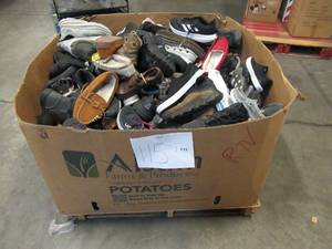 lot 115 image: Pallet of Store Overstock Store and Ecommerce Product and Returns - Used Shoes and Boots