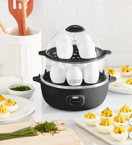 lot 147 image: Dash 17-piece All-in-One Egg Cooker