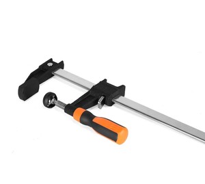 lot 404 image: WEN 10236F2 Quick-Adjust 36-Inch Steel Bar Clamps with 2.5-Inch Throat and Micro-Adjustment Handle - 1 Clamp