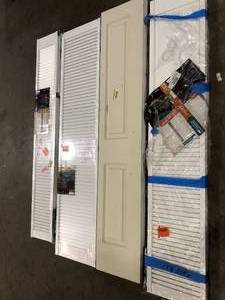 lot 6 image: Lot of Assorted Doors Various Models and Conditions  Customer Returns See Pictures