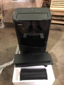 lot 29 image: Toshiba 10,000 BTU (13,500 BTU ASHRAE) 115-Volt Smart Wi-Fi Portable Air Conditioner for upto 450 sq. ft.  Customer Returns See Pictures