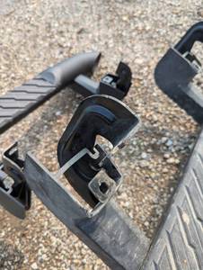 lot 43A image: Black Truck Running Boards
